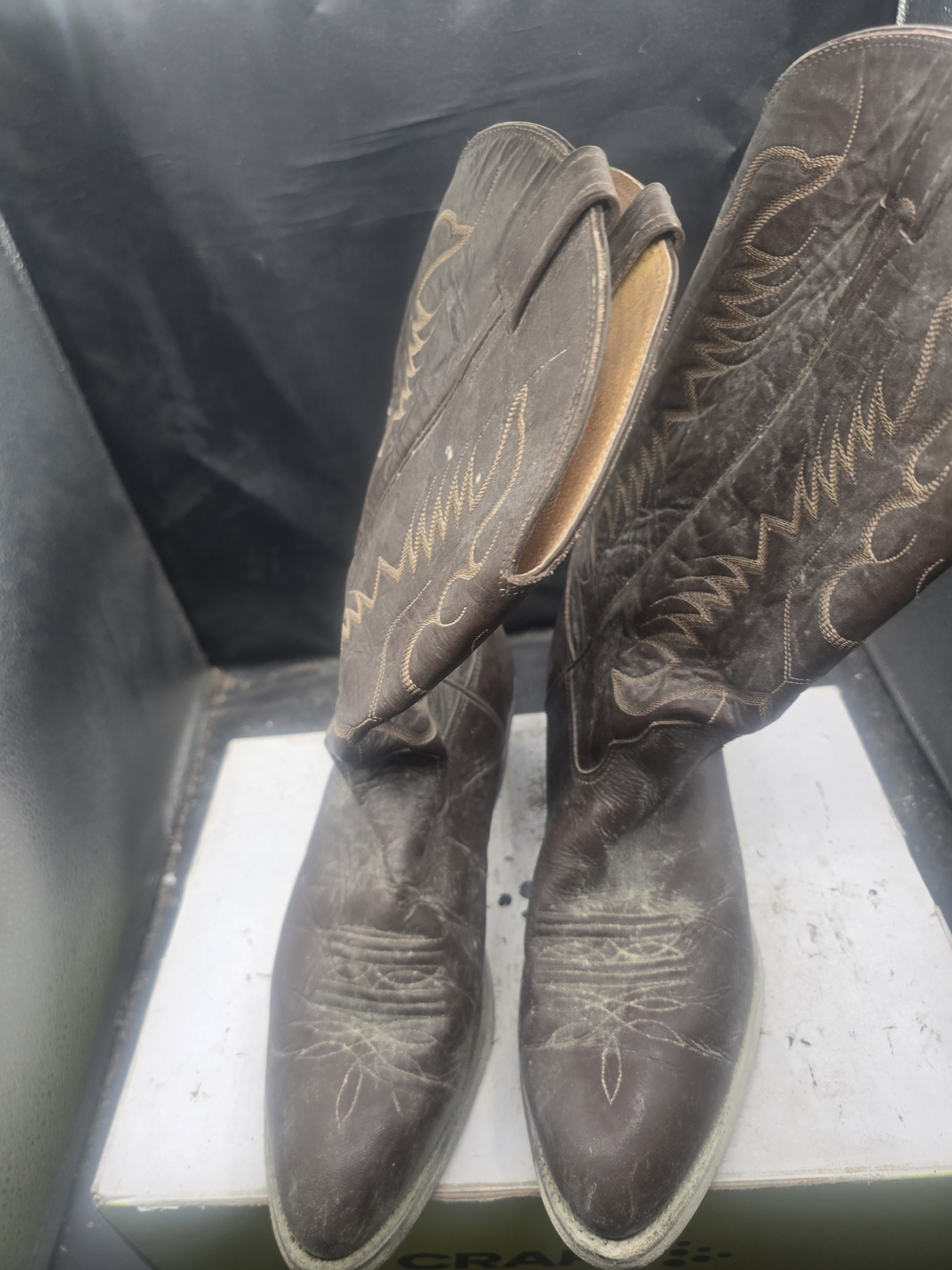 Nocona Dark Brown Western Women's Heeled Boots